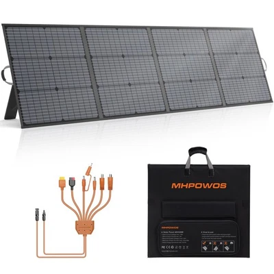 220W Solarpanel für Anker SOLIX C800 Tragbare Powerstation Camping Wohnmobil - Bild 1 von 4