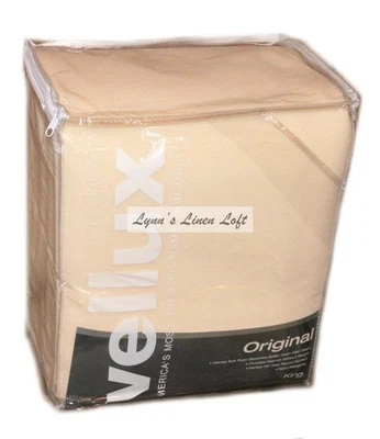 Vellux Original Ivory King Blanket Soft Year Round Warm Insulated Pet Friendly - Image 1 of 4