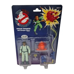 The Real Ghostbusters Winston Zeddmore & Chomper Ghost Actionfiguren Retro NEU  - Bild 1 von 2