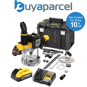 Dewalt DCW620H1 18v XR Plunge 1/2" 12mm Router Brushless + 1x 5Ah Powerstack - Picture 1 of 9