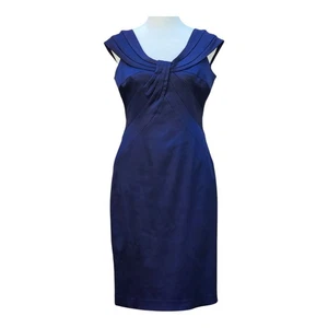 Abito da cocktail donna Jones New York blu navy taglia 6 - Foto 1 di 8