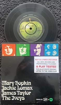 BEATLES RELATED " WALL'S ICE CREAM" 7'' EP VARIOUS ARTISTS UK APPLE 🍏 EX VIDEO - Image 1 of 4