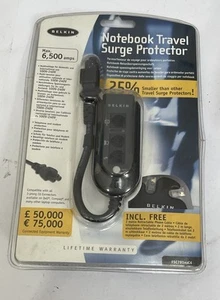 Belkin Notebook Travel SURGE PROTECTOR 100v-240v Domestic or International Use - Picture 1 of 2