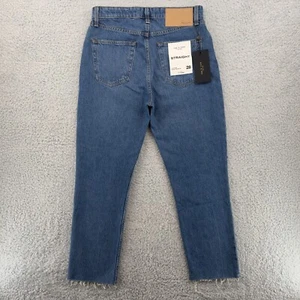 rag & bone Women’s Nina Jeans 28 Blue High-Rise Ankle Cigarette Made USA NWT - Picture 1 of 10
