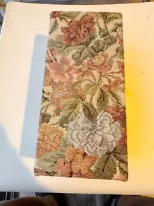 vintage wooden cloth jewelry box 9X4.25X3.5 inches - Picture 1 of 3