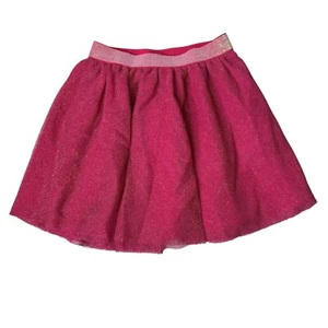 Gap kids Magenta Glitter Tule Skirt Size 6-7 - Picture 1 of 6