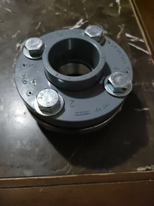 Viraj 2" THRF NPT 150 LB Stainless Threaded Flange cpvc dl6x3 4 bolts - Picture 1 of 6