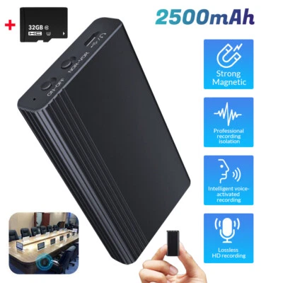 32GB Grabadora Espia De Voz Digital Microfono Grabacion Grabador Audio Recorder - Image 1 of 4