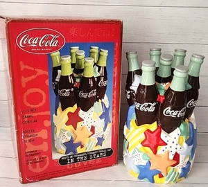 Coca-Cola Gibson "In The Stars" Ceramic Cookie Jar 1990's RARE Find - Picture 1 of 23