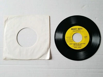 Johny Seven Don't Forget To Take Out The Garbage 1982 - Image 1 of 4