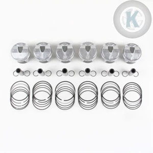 3.0L Pistons & Rings Kit Fit For Buick LaCrosse Cadillac SRX Chevrolet Equinox - Picture 1 of 19