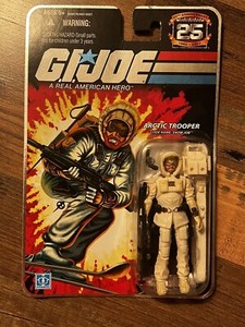 GI Joe 25th Anniversary Snow Job - Arctic Trooper - MOC Foil Card