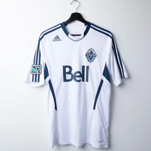 Vancouver Whitecaps Adidas Jersey Mens Medium Soccer Shirt Kit Top MLS Cover