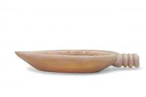 Frutero de mármol rosa - Cuencos anchos para soporte de anillo - Bandeja de joyería Shankh - Imagen 1 de 7