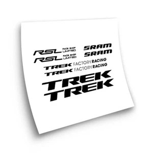 STAR SAM® Fahrrad Rahmen aufkleber Trek Factory Racing RSL bike frame stickers