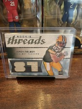 2008 SP Rookie Threads Jordy Nelson #RT-JN Jersey Card #32/87MADE