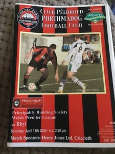 Porthmadog v Rhyl 2007/08 WPL - Picture 1 of 2