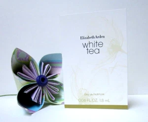 Elizabeth Arden Travel Makeup Bag White Tea EAU de PARFUM Spray 1 .5 ml - 2 pcs - Picture 1 of 4