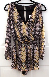 Nuevo con etiquetas Material Girl Junior Mono Forrado Impreso Caviar Negro Combo Talla XS - Imagen 1 de 4