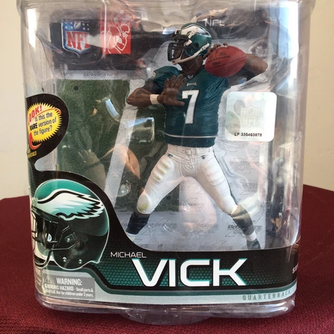 PHILADELPHIA EAGLES MICHAEL VICK  #7 NFL SERIES 28 ACTION FIGURE Cover