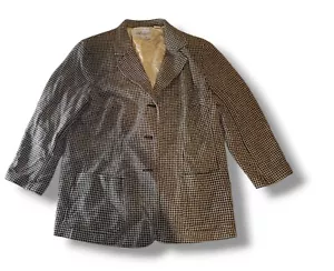 Giacca blazer donna Lord & Taylor Hounds denti. Taglia 18, bianco e nero - Foto 1 di 10