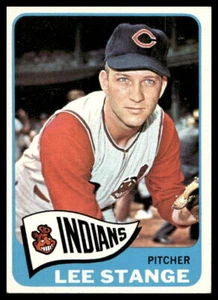 1965 Topps #448 Lee Stange Cleveland Indians EX-EXMINT - Bild 1 von 2