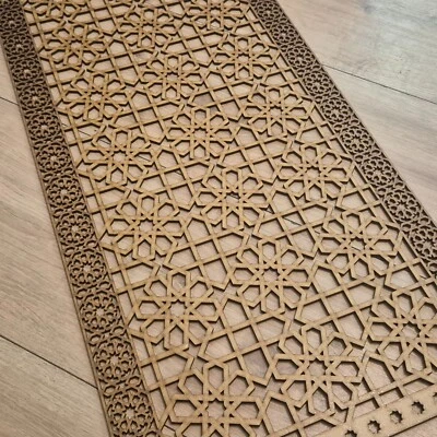 Geometric Arabic Decorative Screen Radiator Cabinet Panel Partition 3mm 6mm 0174 - Image 1 of 4
