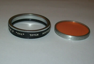 TIFFEN 46MM SCREW IN FILTER HOLDER ADAPTER RING WITH SERIES 6 DAYLIGHT FILTER - Image 1 of 4