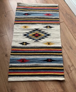 Kalaya Handloom Kilim Rug, 60 x 110cm - Picture 1 of 5
