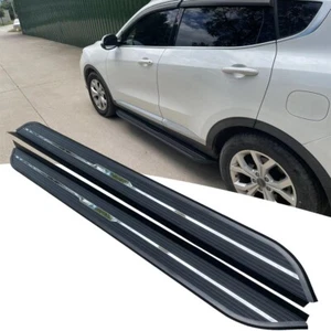 Fits for SsangYong Rexton 2017-2024 Fixed Running Board Nerf Bar Side Step pedal - Picture 1 of 11