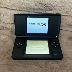Nintendo Ds Lite Console Only Black Tested Works Excellent - 36C