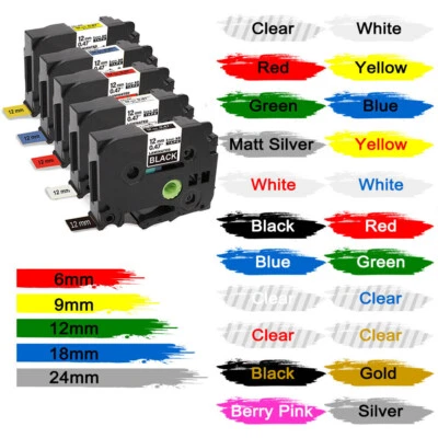 Kompatibel Schriftband für Brother P-Touch PT H100R H105 H100LB 1010 900 TZe-231