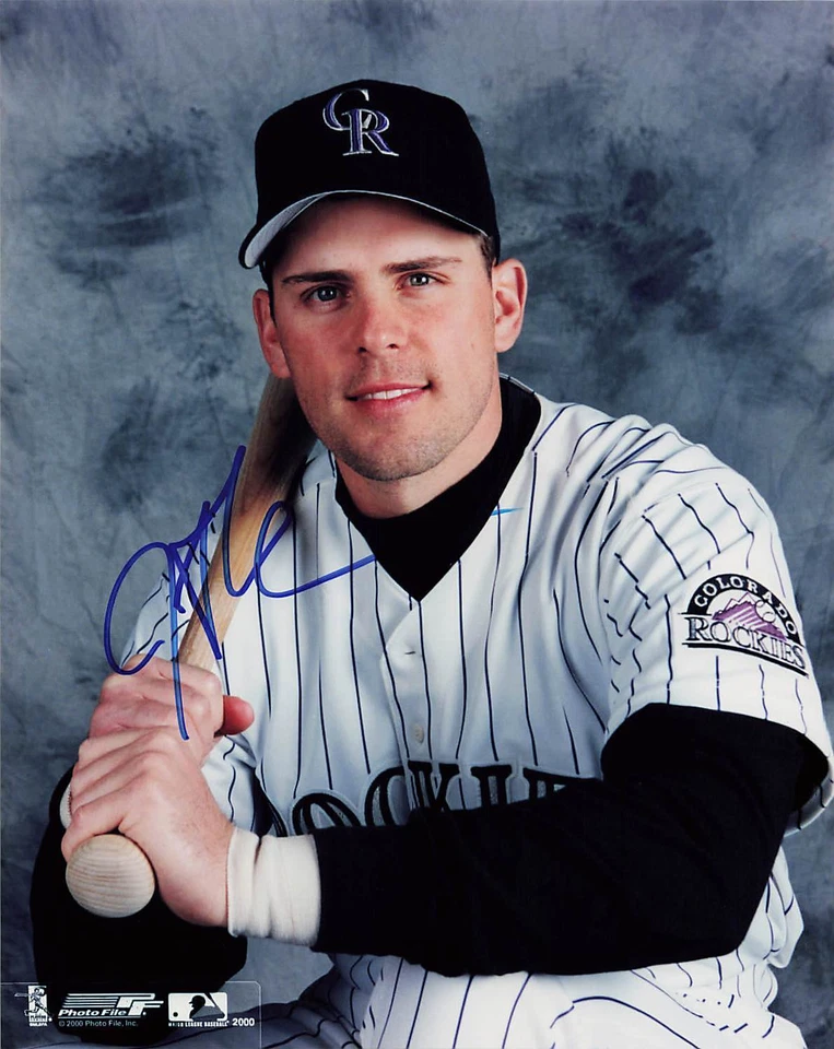 Automático firmado por Jeff Cirillo Rockies 8x10 *3912 Foto 1 de 1