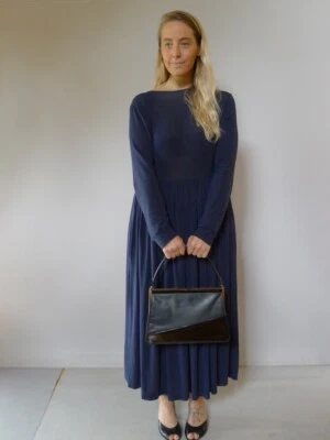 Bolso de mano vintage años 50 charol negro muy bueno Foto 1 de 4