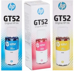 3x HP Ink GT52 - C/M/Y M0H54AE M0H55AE M0H56AE Set Satz f. HP DeskJet GT Series - Bild 1 von 2