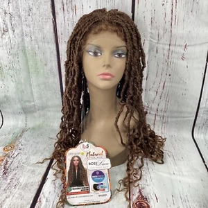 NuLocs French Tips #T4/3327 Natural Style Deep Part Lace Front Wig Synthetic - Picture 1 of 7