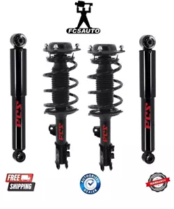 Pack of 4 FCS Front Complete Strut & Rear Shocks For 11-16 Hyundai Elantra Coupe - Picture 1 of 1