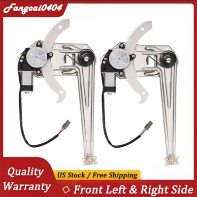 For 1993 - 2011 Ford Ranger Front Left Right Power Window Regulator With Motor - Image 1 of 4