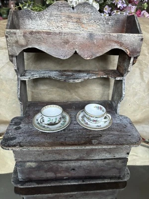 Miniature Welsh Dresser. Possible Apprentice Piece - Image 1 of 4