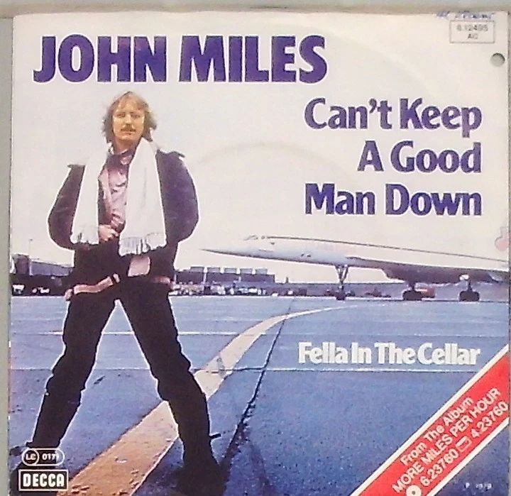 John Miles  can t keep a Good Man Down / fella in The Cellar - Image 1 of 1