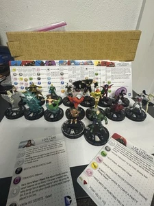 DC Heroclix Superman / Wonder Woman Rare Complete Set (033-048) w/ cards! - Picture 1 of 8