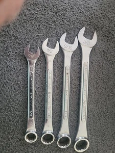 S-K Tools Wrench Set. Automotive. SAE combination 4 piece. - Picture 1 of 8