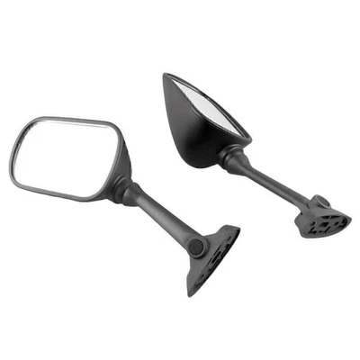 1 Pair Black Rearview Side Mirrors Shell For Suzuki GSXR1000 2003 - 2006 SV1000S Foto 1 de 4