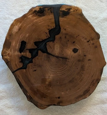 Madera de Susan perezosa Live Edge hecha a medida Foto 1 de 4