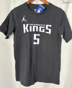 Sacramento Kings De'Aaron Fox #5 Nike City T-Shirt Youth Size Large 14/16 NWT - Picture 1 of 4