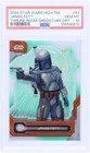 Jango Fett Star Wars 2024 Topps High Tek Green Cube #53 #4/10 PSA 10 Card
