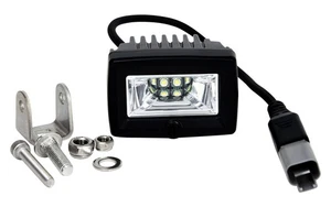 KC HiLiTES for C-Series 2in. C2 LED Light 20w Area Flood Beam (Single) - Black - Picture 1 of 5