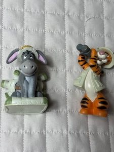 Disney Animal Kingdom Safari Eeyore Tigger Figurines Collectible Winnie Pooh PVC - Picture 1 of 9