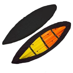 Kayak Cover, 420D Waterproof Dustproof UV M(10-11.6 FT/3.1-3.5 m) Black - Picture 1 of 8