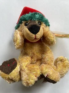 Beanie Babies Jinglepup Christmas Dog Tag Protector Collection Plush Ty Holiday - Picture 1 of 5